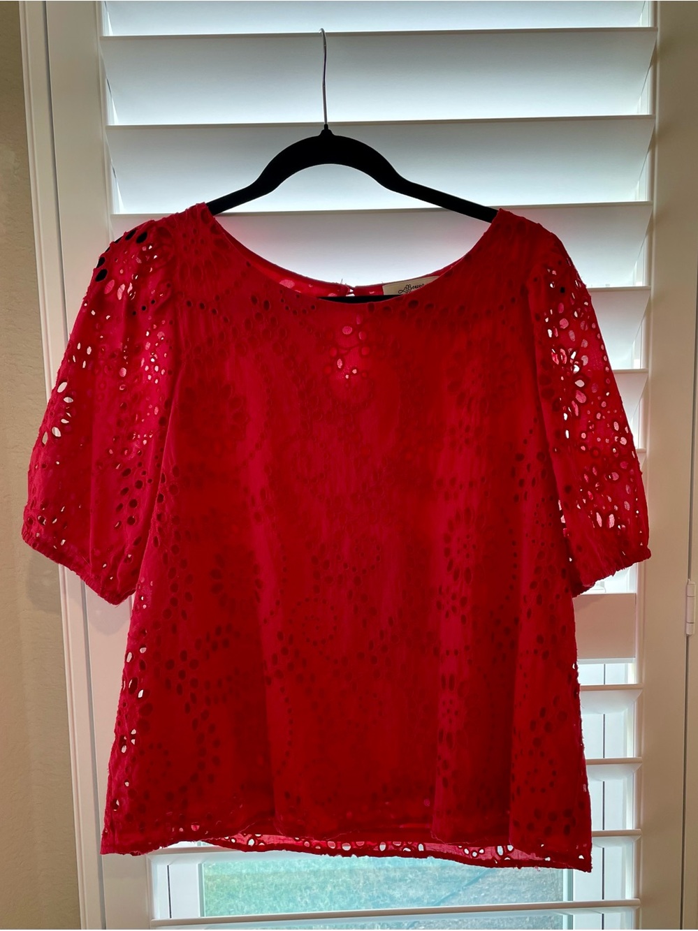 Maggie Eyelete Blouse